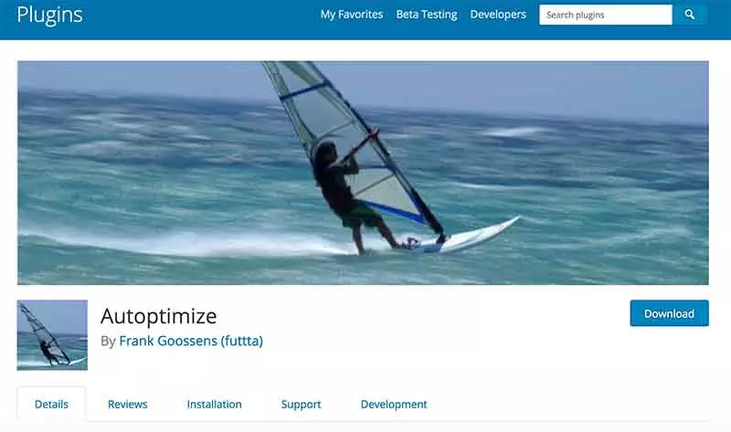 autoptimize plugin for wordpress