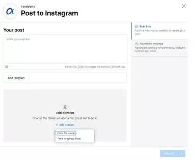 feedalpha_creator_studio_instagram Schedule to Instagram