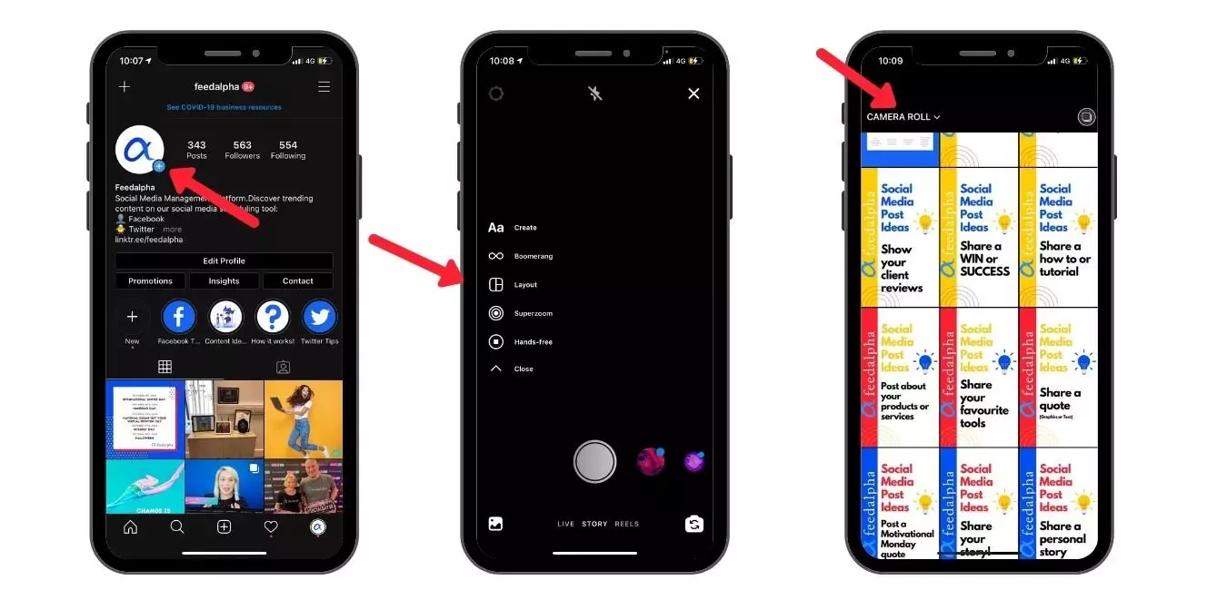 feedalpha-how-to-post-to-stories Instagram Stories