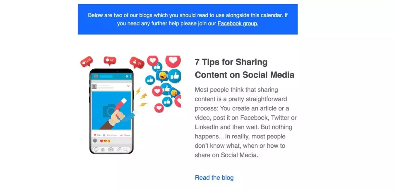 create content for blogs