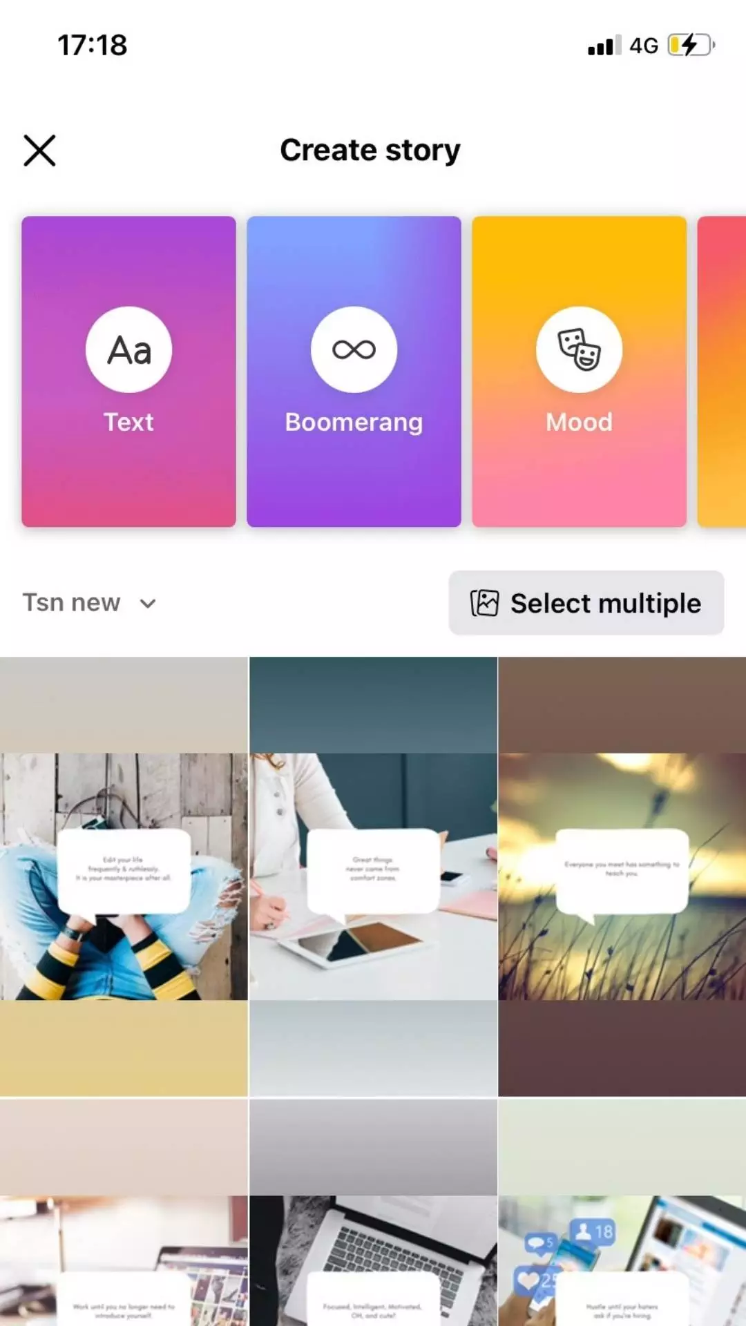 Facebook story options Facebook story options