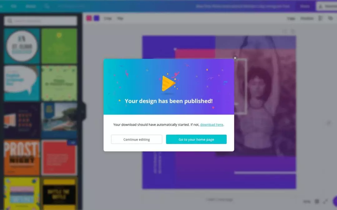 Canva Testimonial Template