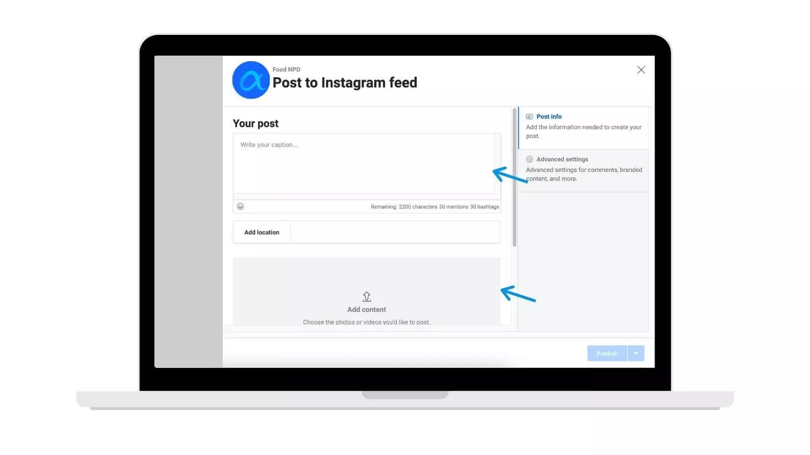 FB Creator Studio 2 post to instagram