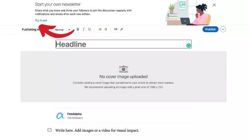 Linkedin newsletter for business Linkedin newsletter for business
