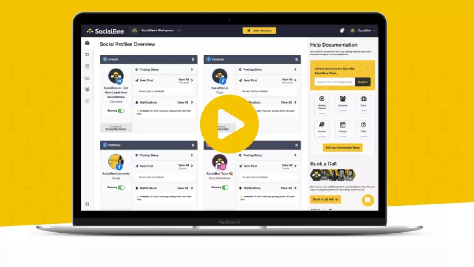 social bee mgt tool