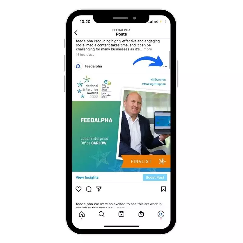 archive a post on instagram archive a post on instagram