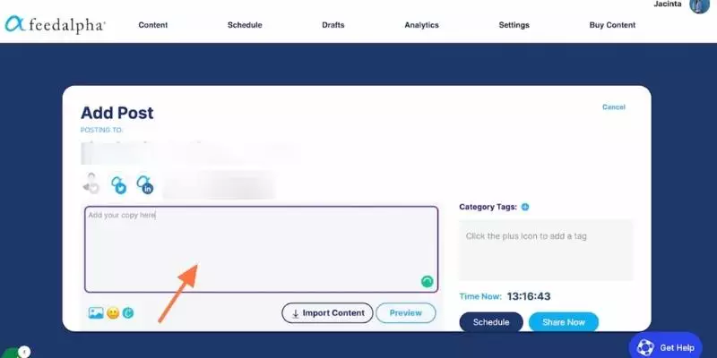 feedalpha create post feedalpha create post
