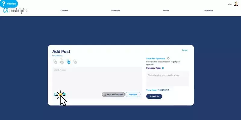 Add emojis to scheduled posts on feedalpha Add emojis to scheduled posts on feedalpha