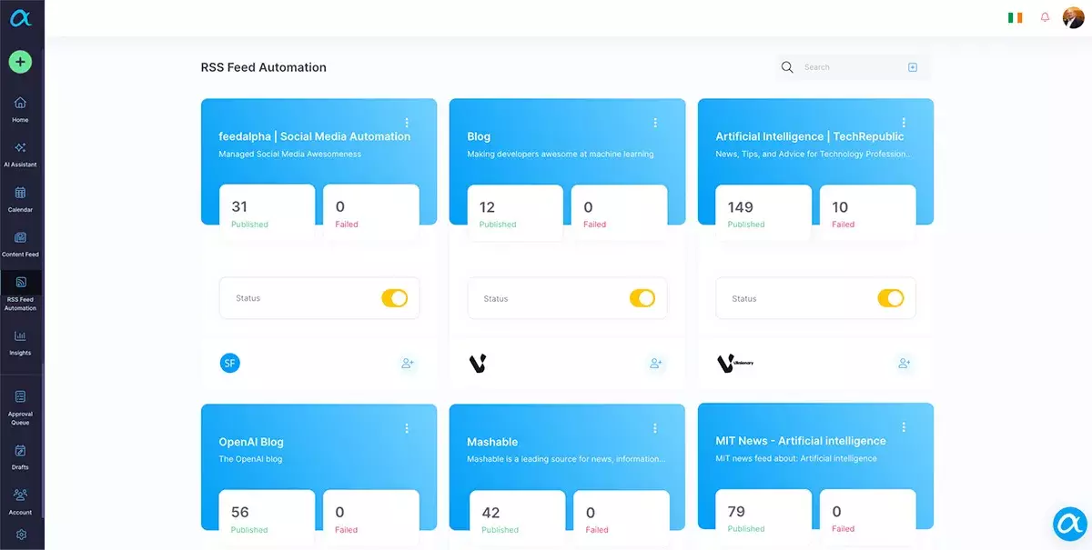 RSS Feed Automation