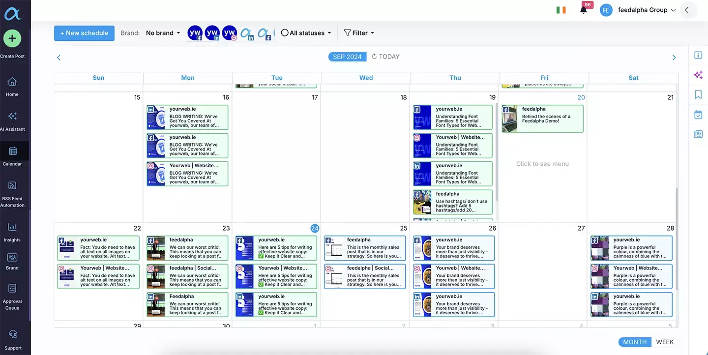 visual calendar