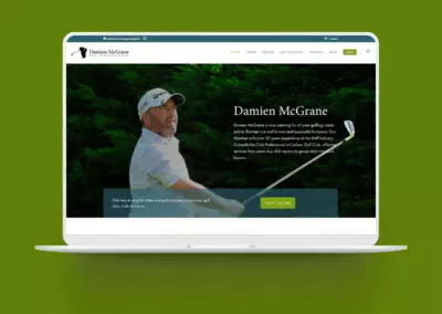 Damien McGrane Golf