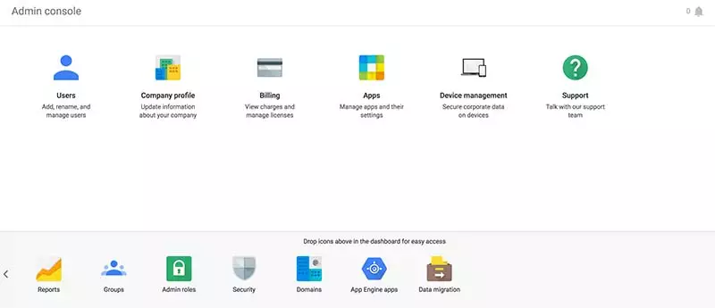 g-suite-admin-console