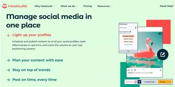 management tool hootsuite