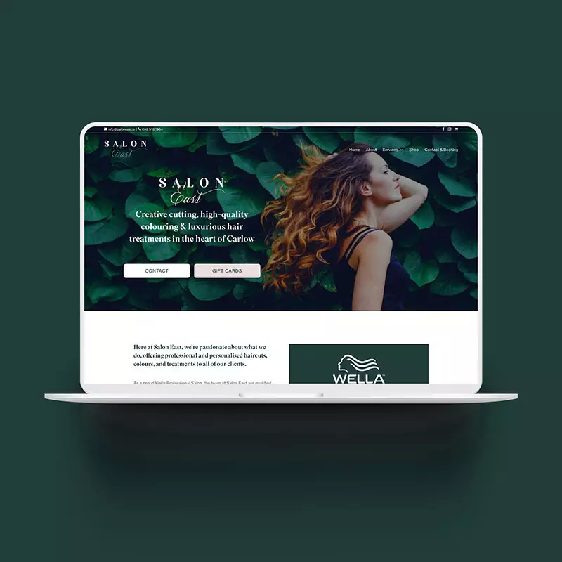 Salon East Website Project